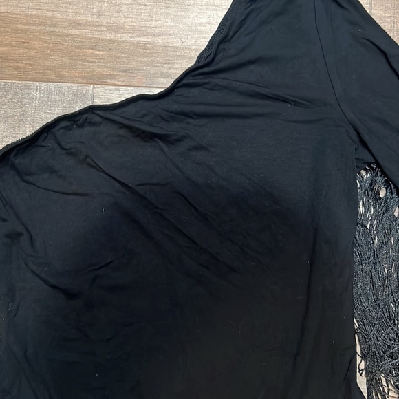 NWOT fringe bodysuit, size M - Picture 3 of 3